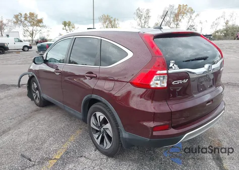 2015 Honda Cr-V Touring from USA, damaged, VIN 5J6RM4H93FL063603